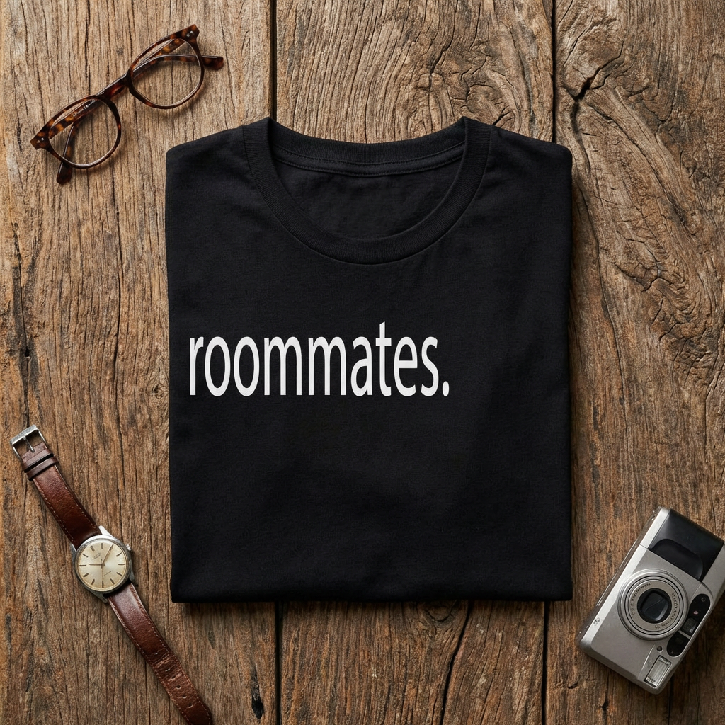 roommates. Modern LGBTQ T-Shirt