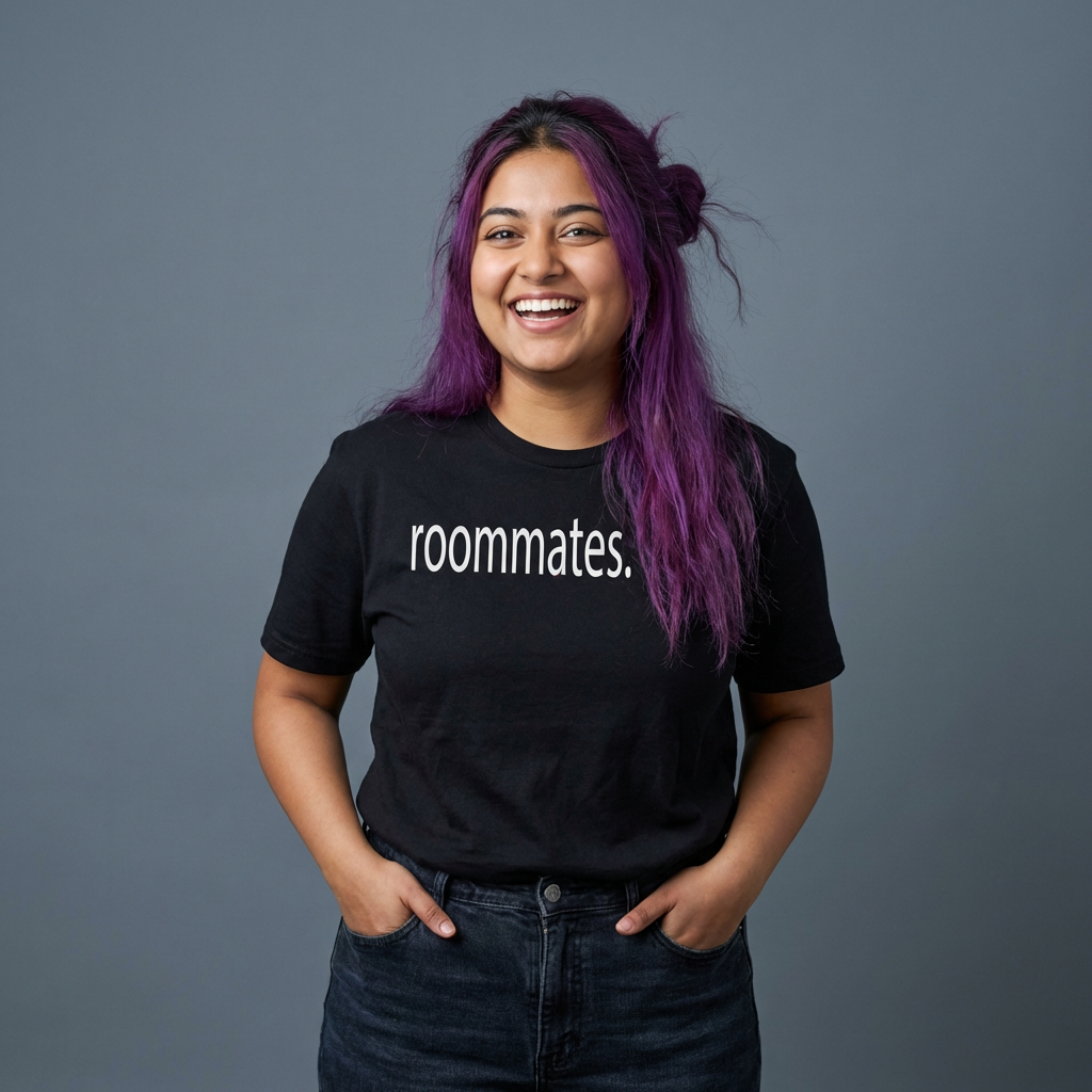 roommates. Modern LGBTQ T-Shirt