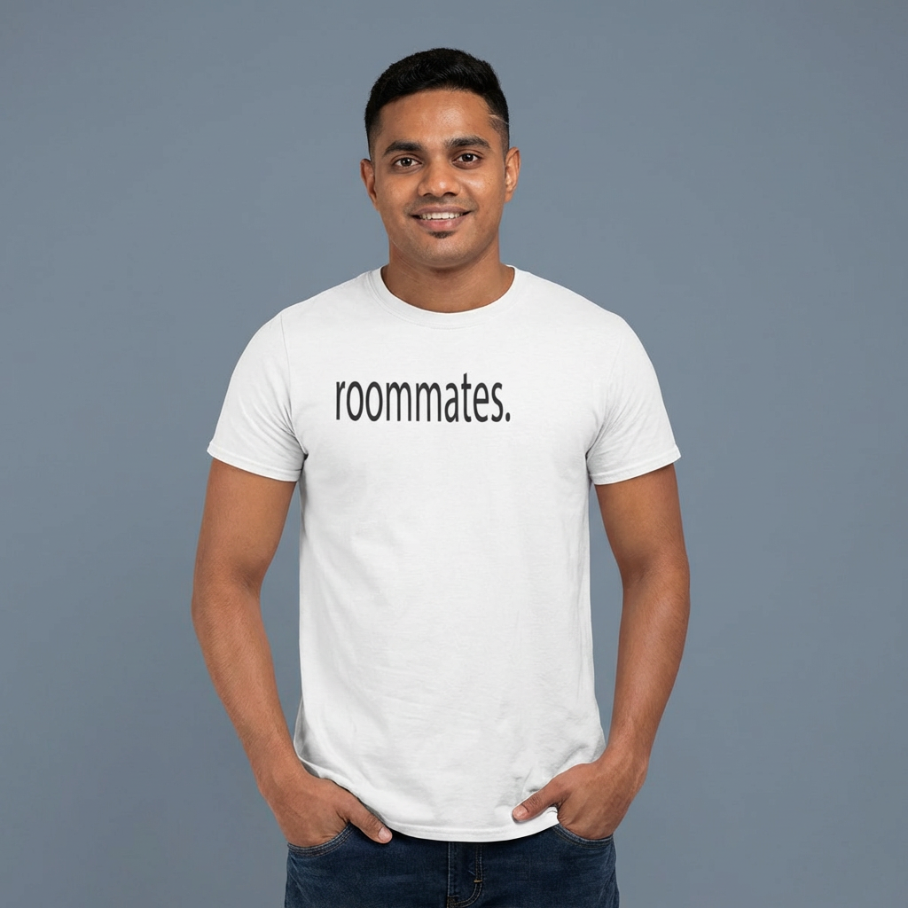roommates. Modern LGBTQ T-Shirt